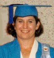 Liz at her Graduation